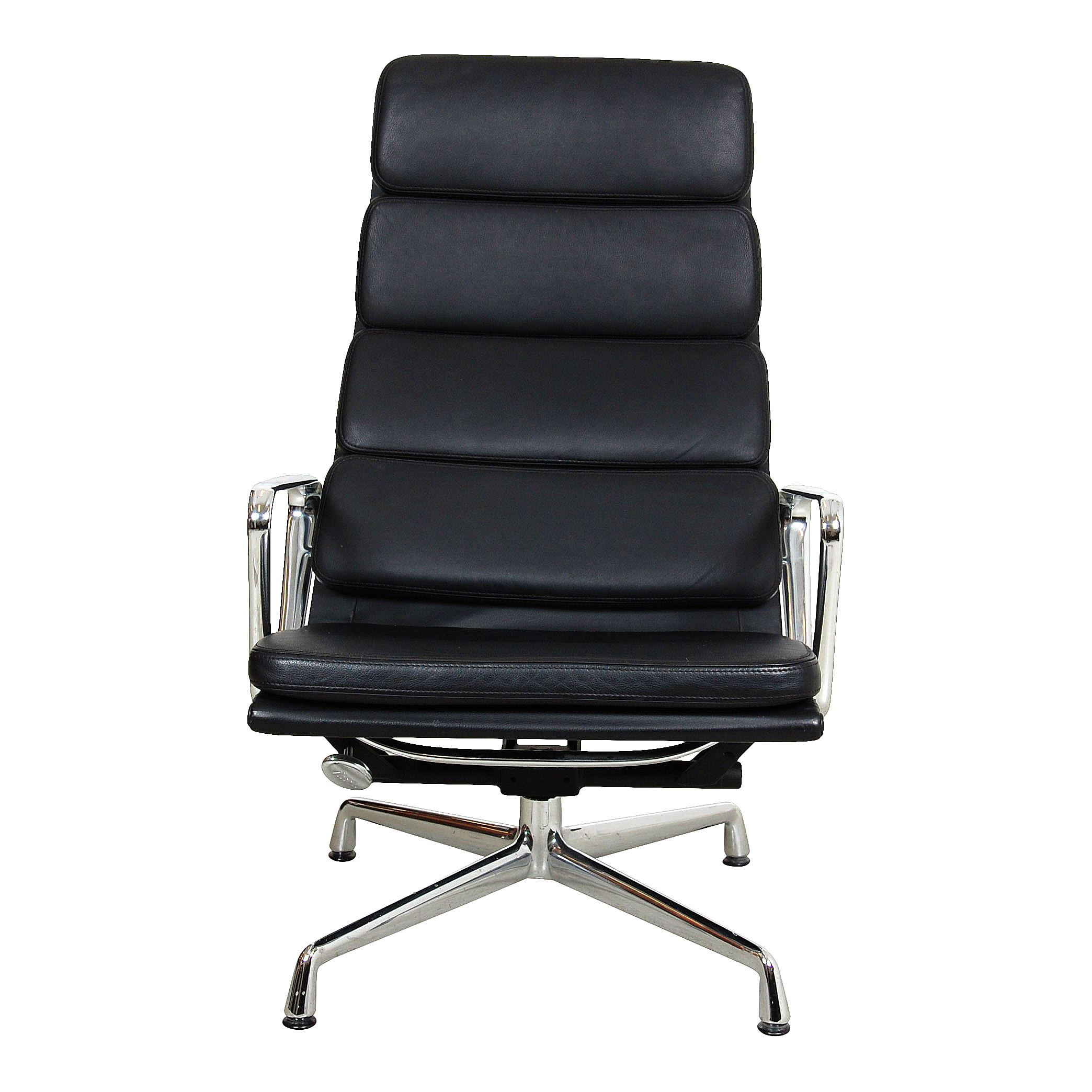 Buy EA 222 Softpad chair black leather chrome CPH Classic